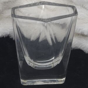 Vintage Kosta Boda Art Glass Vase, Handcrafted, #48773 Signed By B. Edenfark